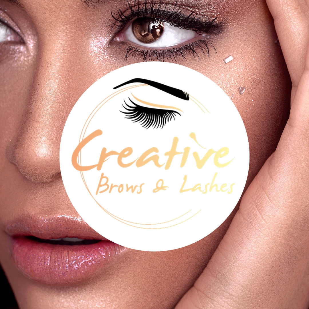 CREATIVE BROWS & LASHES logo