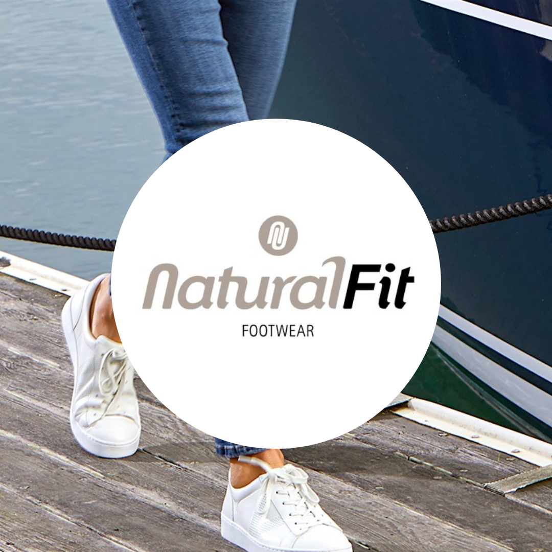 NATURAL FIT FOOTWEAR logo